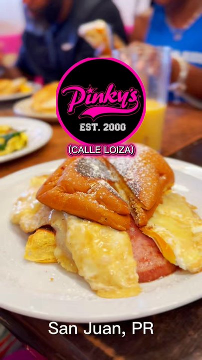 Pinky's - Full Video Review on Instagram and YouTube Shorts @sh3_3ats. - Breakfast & Brunch Near Me - San Juan, Puerto Rico