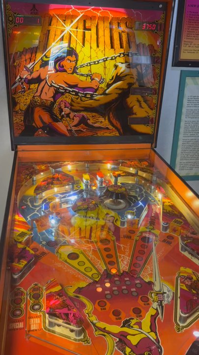 Funspot - Hercules Game!! Pinball!! - Arcades Near Me - Laconia, New Hampshire