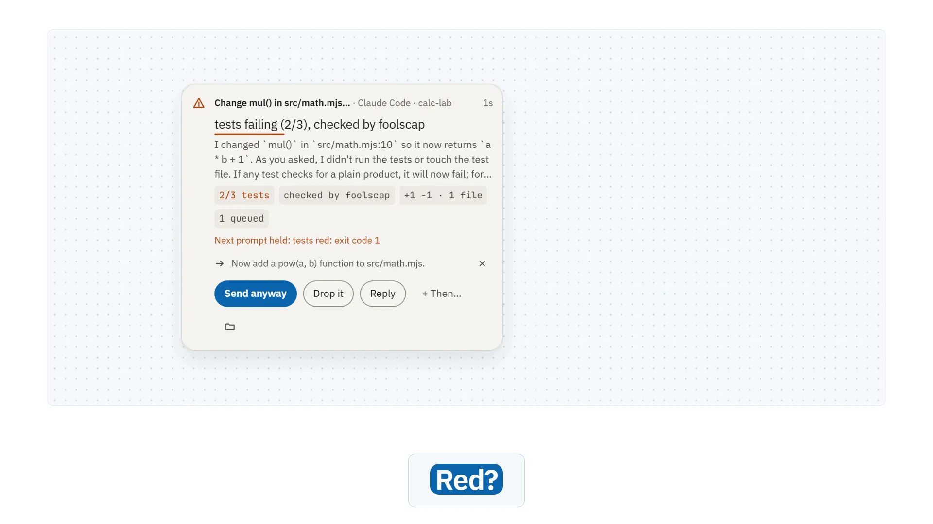 foolscap: the inbox for your coding agents image 1