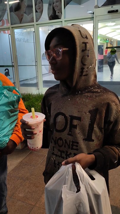 Boba Loca - First time tasting coconut, strawberry smoothie - Bubble Tea Near Me - Sacramento, California