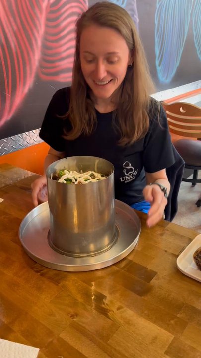 Gym Tacos - The nachos pre-reveal (an alarm ended the video prior to the best part haha). - April 2026 - Tacos Near Me - Durham, North Carolina