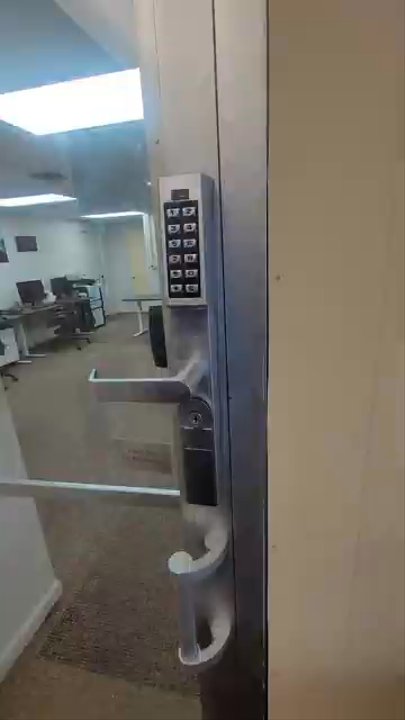 Locktech24/7 - Commercia electronic keypad lock installation - Keys & Locksmiths Near Me - Northampton, Pennsylvania