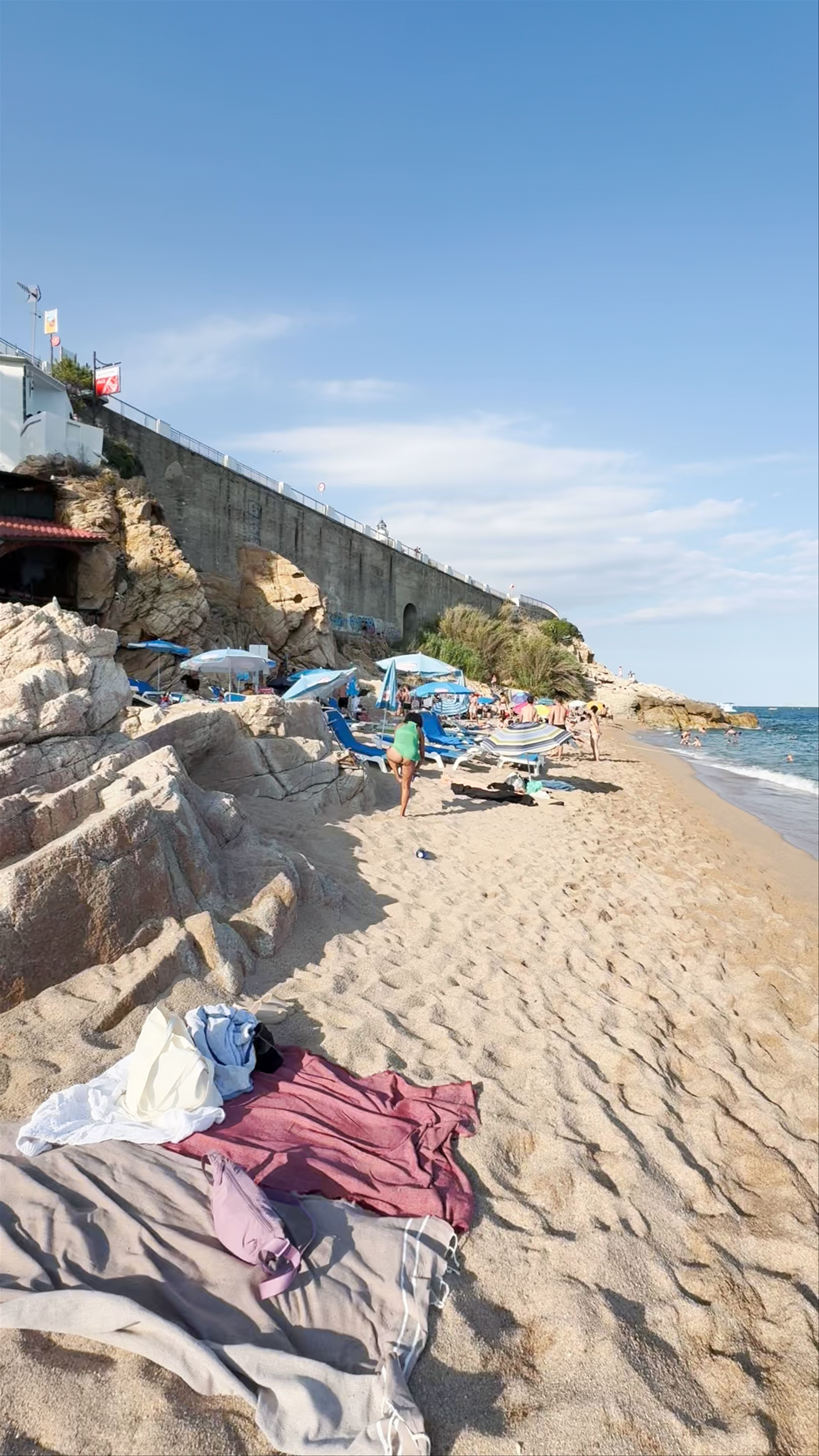 Mur d'escalada Cala Rocapins