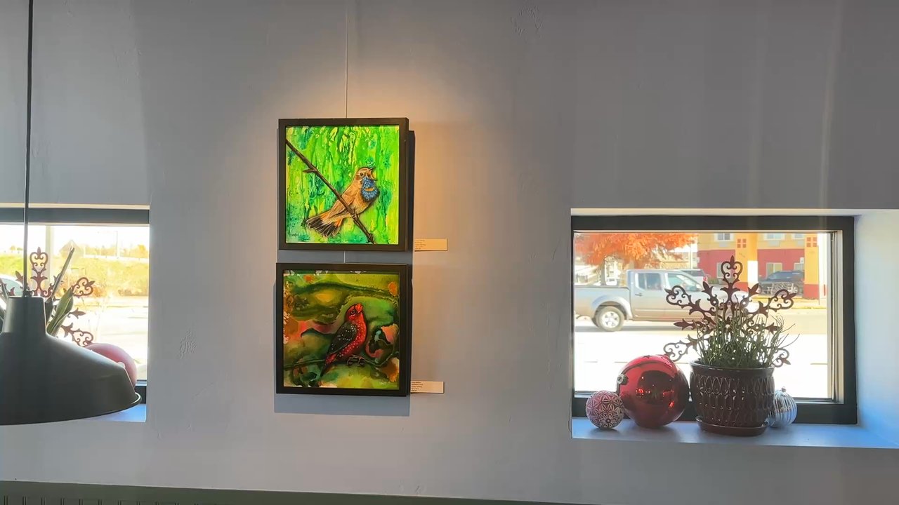 Classen Grill - Inside view local artist work - Breakfast & Brunch Near Me - Oklahoma City, Oklahoma