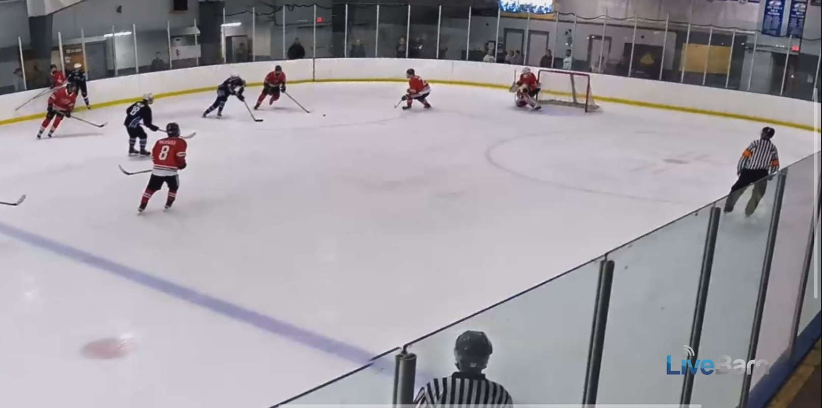 Ryan Burkett goal against Syracuse Nationals | Pittsburgh Icemen 18U AAA