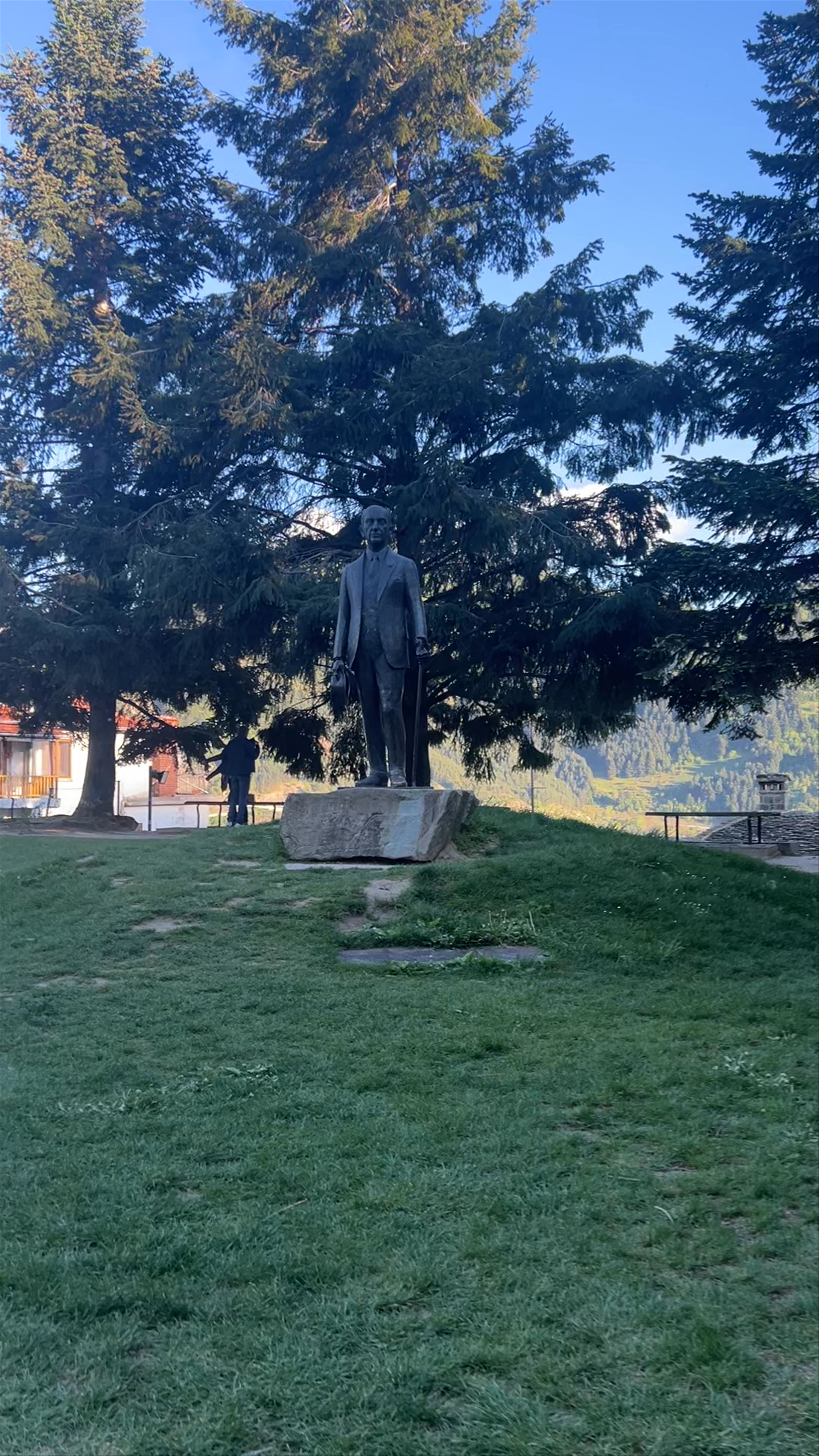 Metsovo Village Square Serenity in Greece