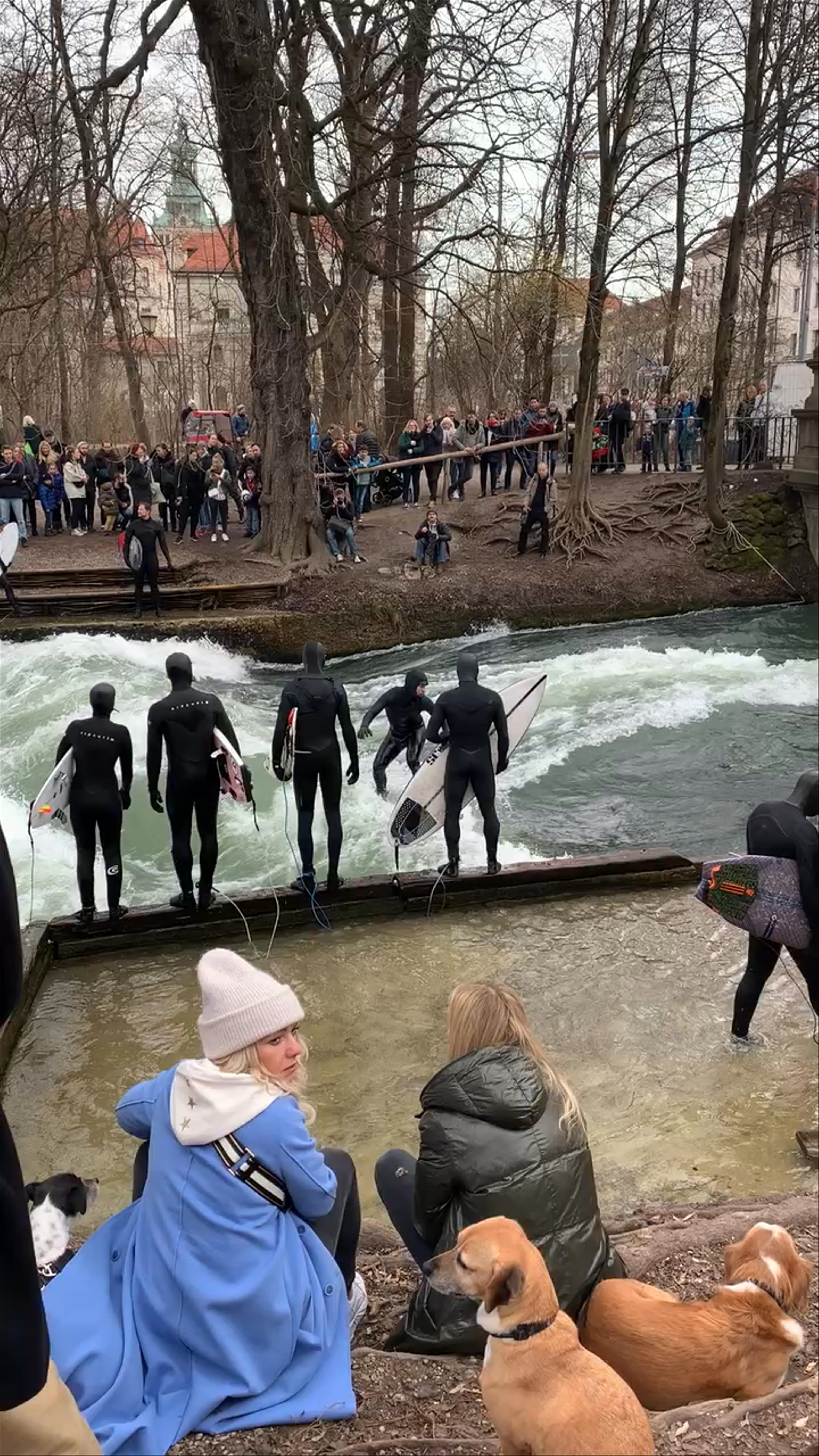 Surfing the Eisbach Wave: Munich’s Urban River Surfing Spot