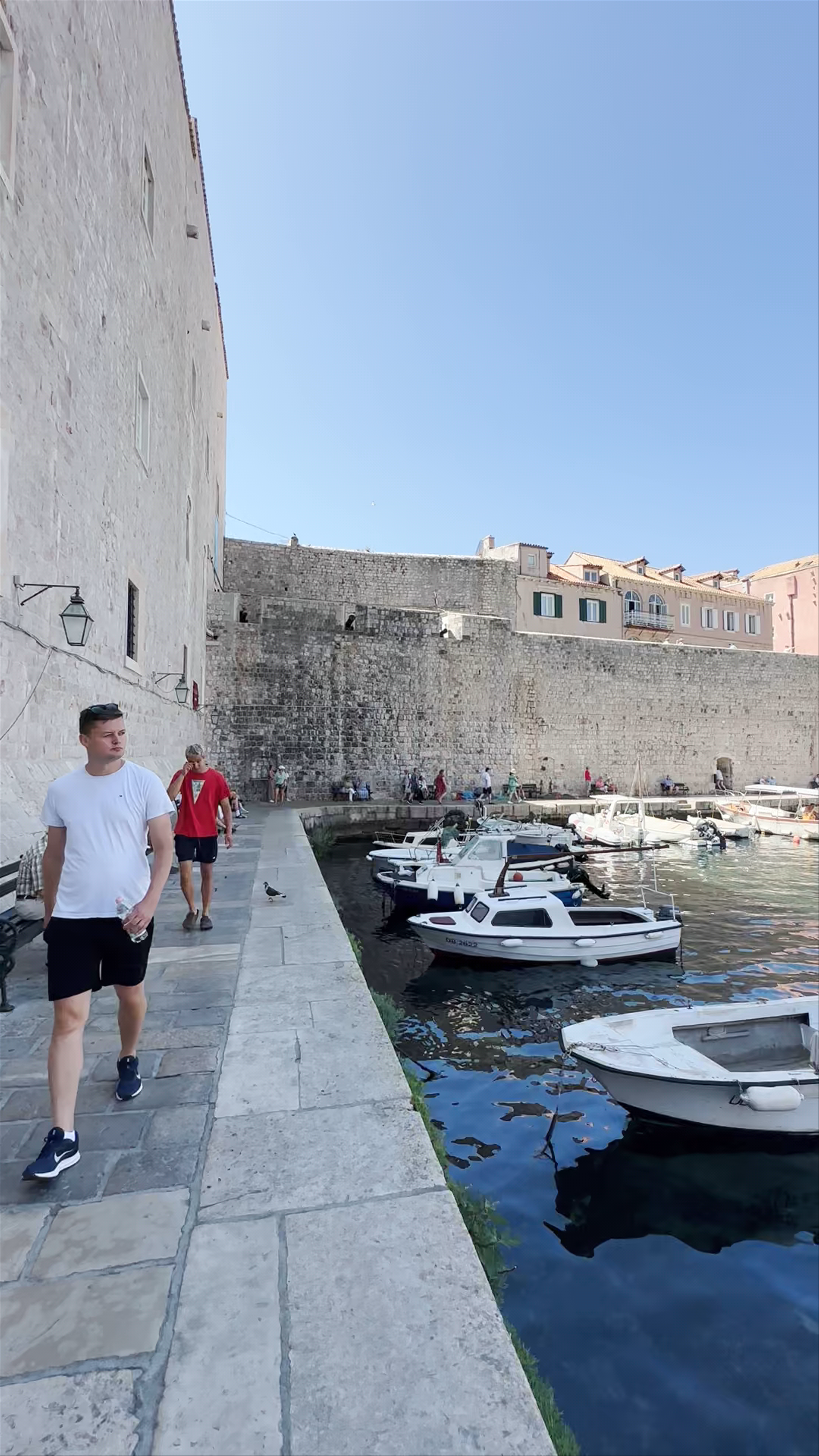 Fortaleza de San Juan and Harbor Life in Dubrovnik