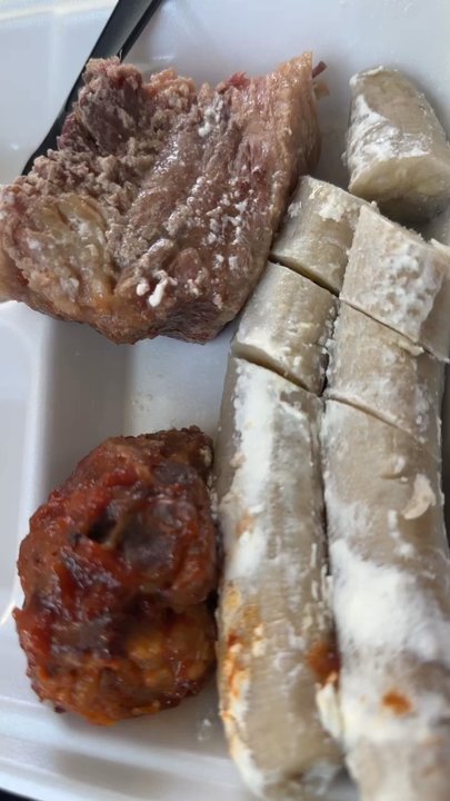 Poasa Imports - That fasi povi and fa'i, oh my goodness! Delicious! I was so full I didn't get to the muli pipi - Polynesian Near Me - Carson, California