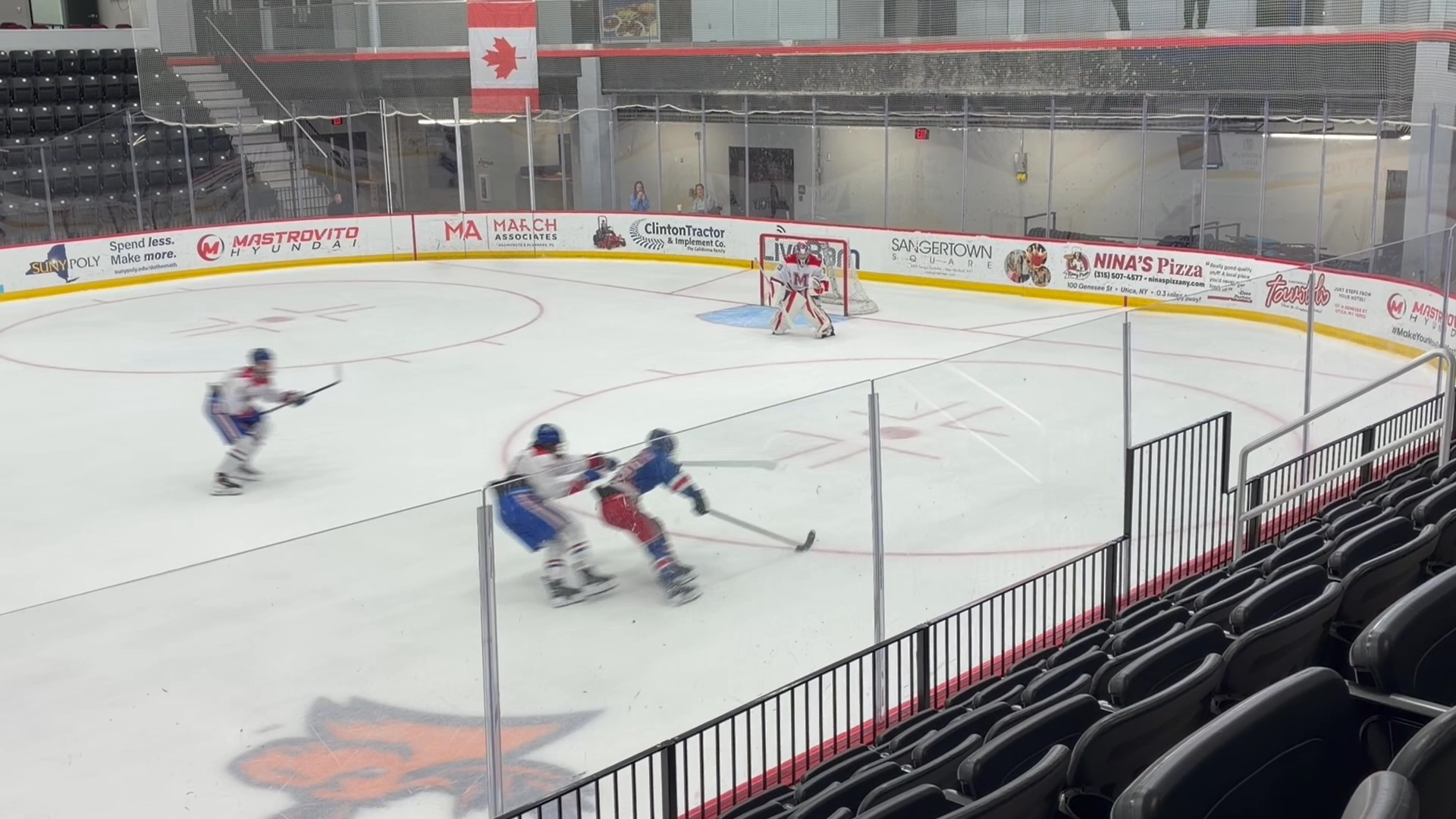 Henry Losh great stops against Mid Fairfield Oct 2026