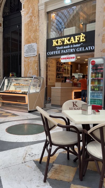 Ke' Kafè - Outside - Cafes Near Me - Naples, NA