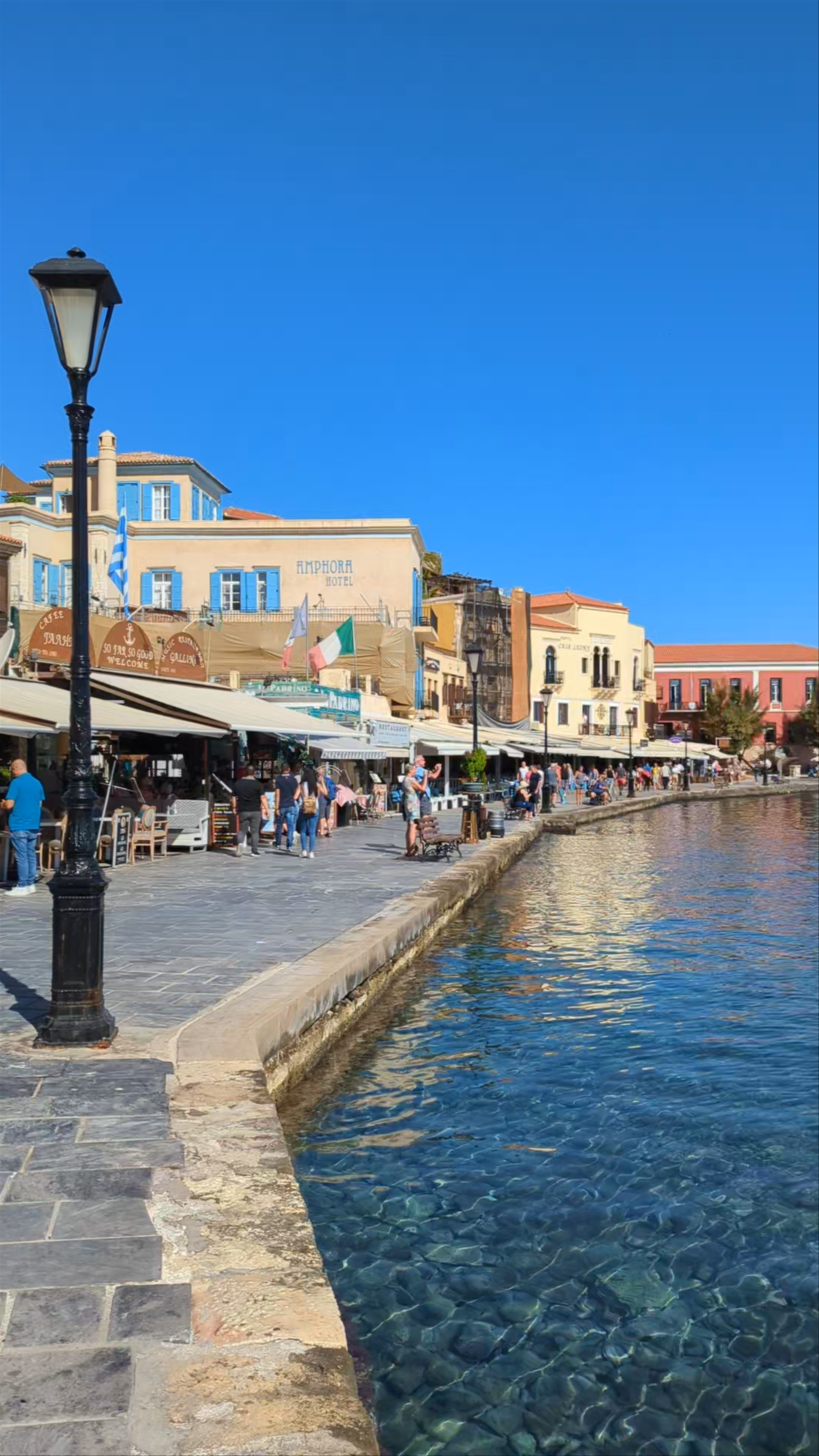 Lighthouse of Chania: Sunny Stroll Along Crete’s Historic Venetian Harbor