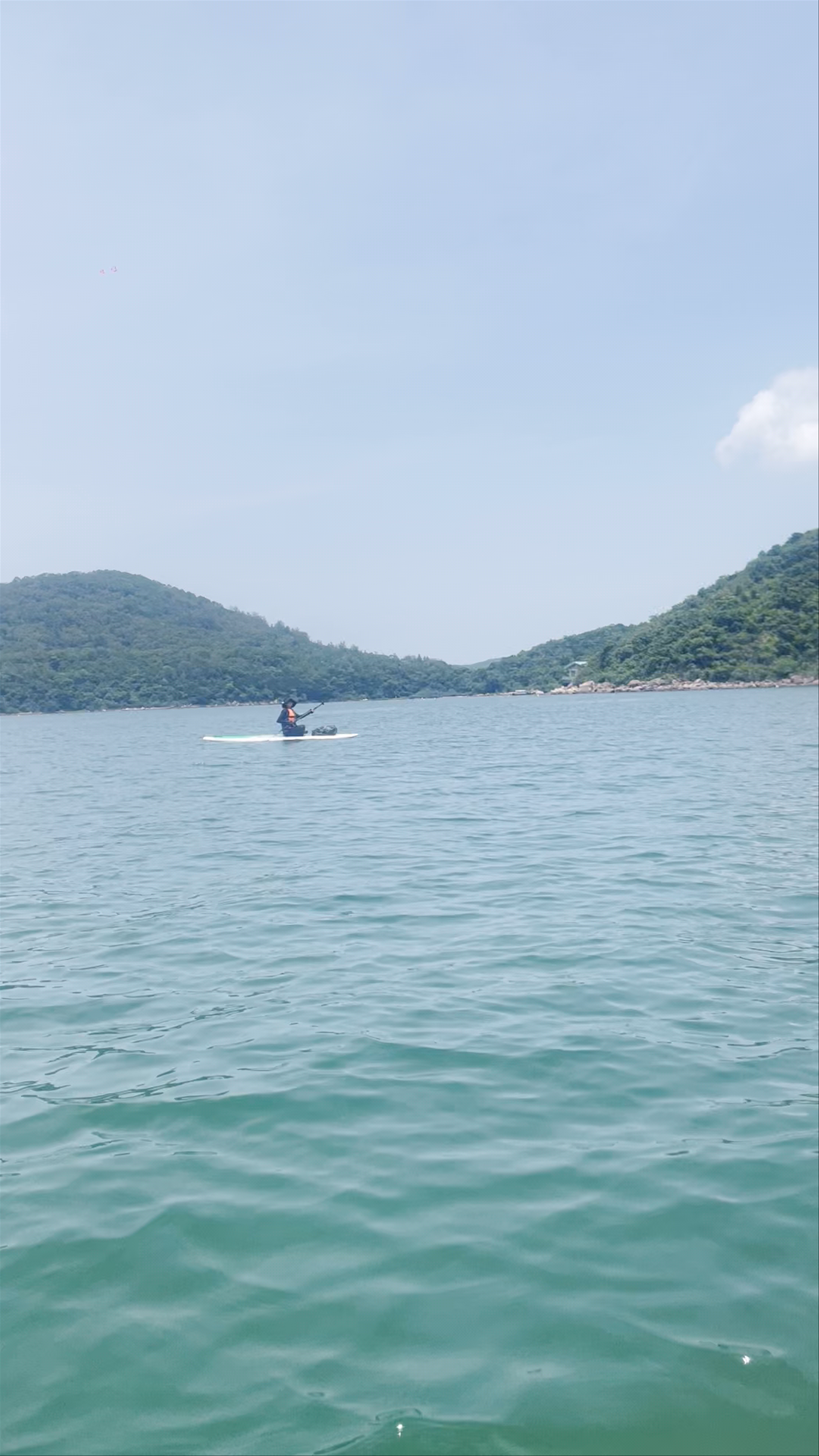 Paddleboarding Serenity at Hoi Ha Wan Marine Park, Hong Kong