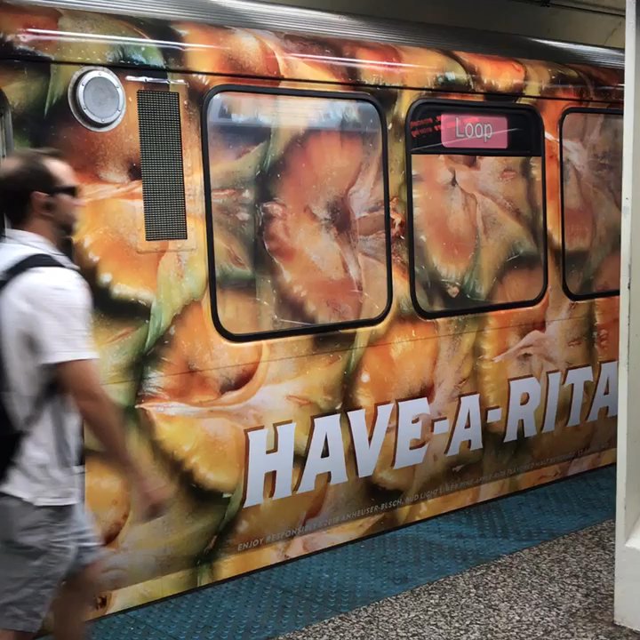 CTA - Jackson [Blue] - Have a Rita! Non stop to PHX back in the plan. 8.3.18 - Train Stations Near Me - Chicago, Illinois