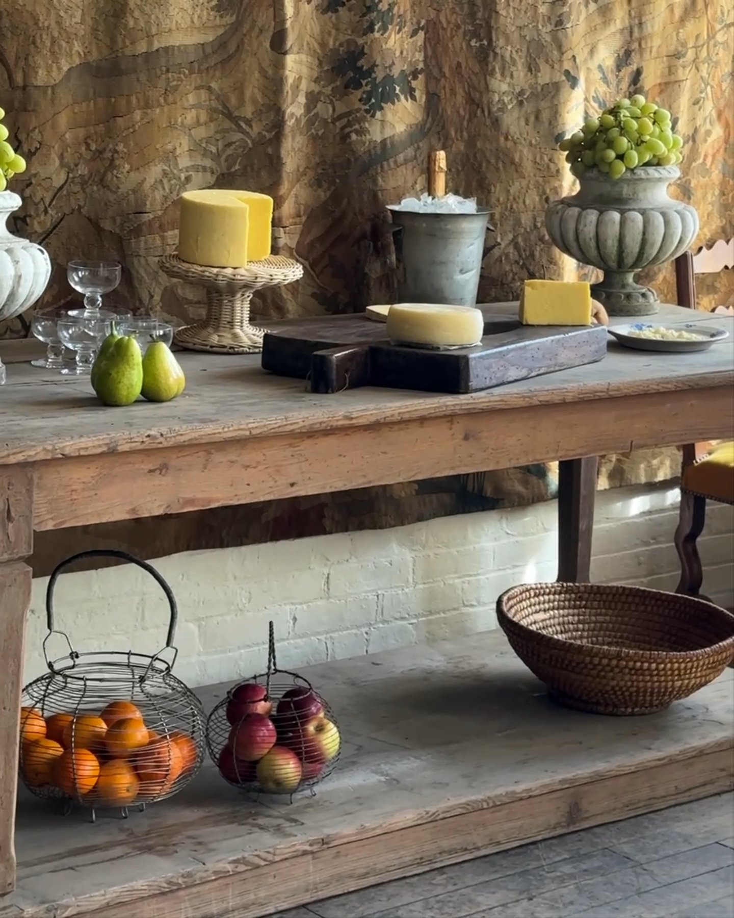Antique Drapers Table