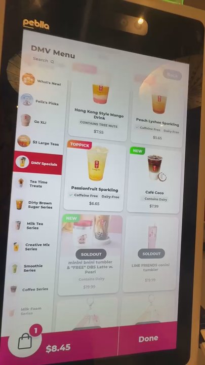Gong Cha - Coffee & Tea Near Me - Arlington, Virginia