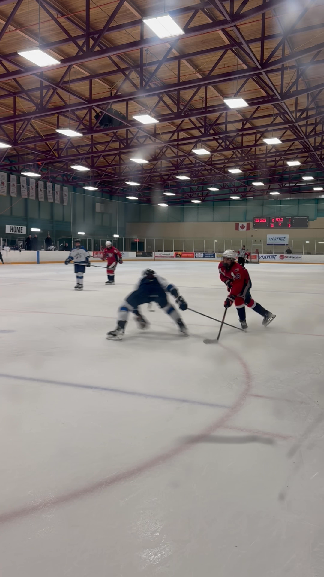 Dustin Primeau's Impressive Zone Entry and Setup Play