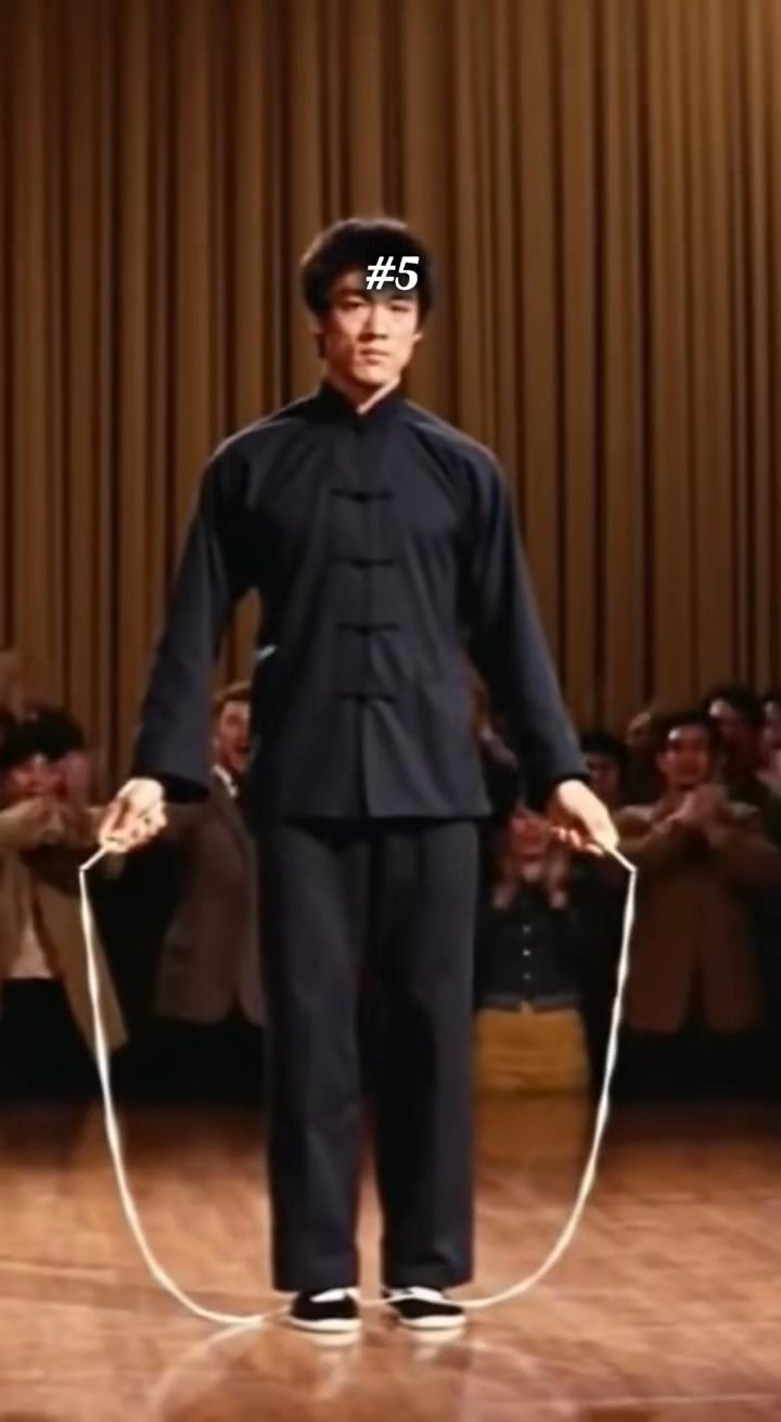 Bruce LEE jump rope skills #brucelee