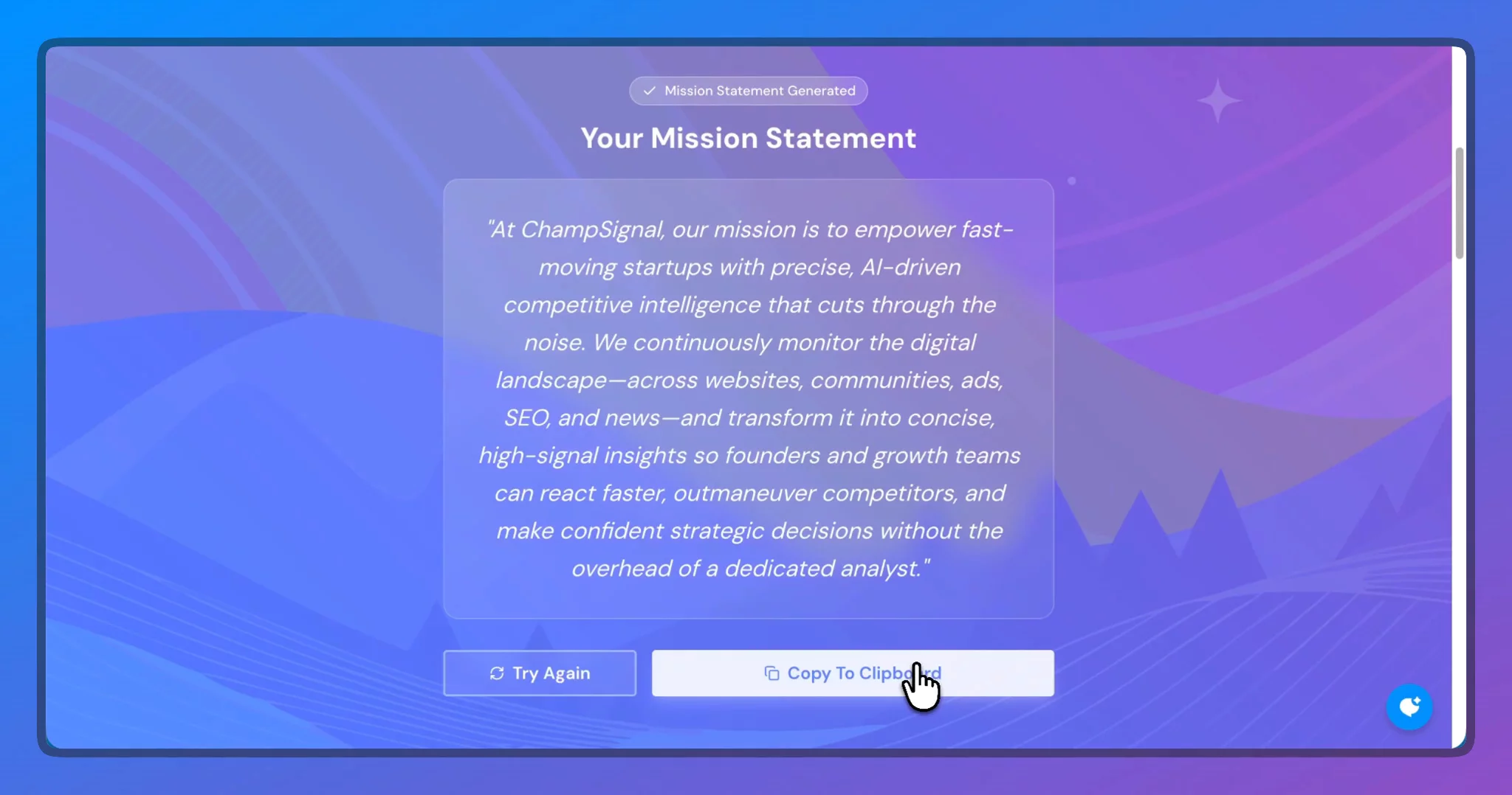 Mission Statement Generator image 1