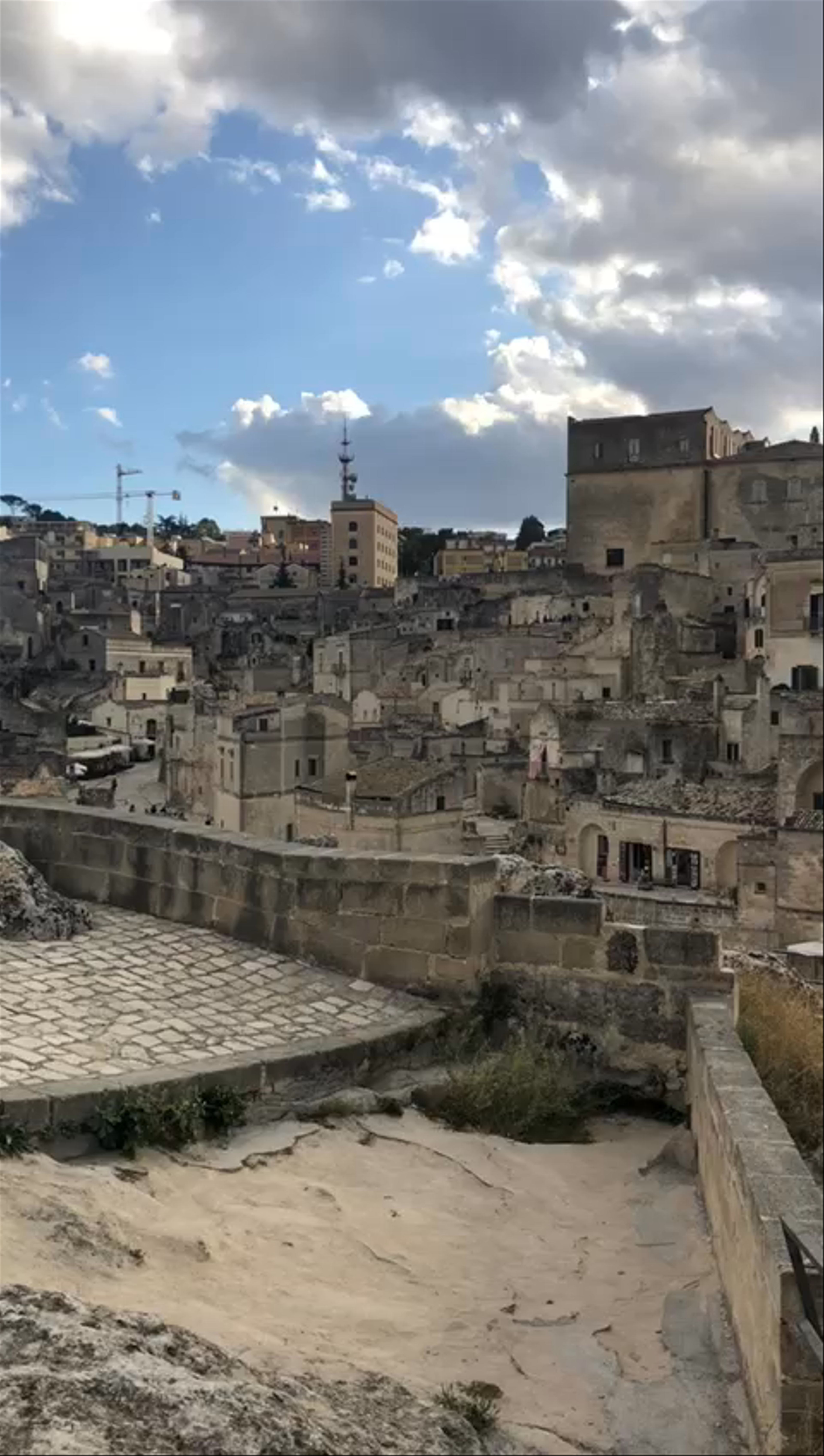 Belvedere di Piazza Giovanni Pascoli: Discover Ancient Matera's Stone Labyrinth