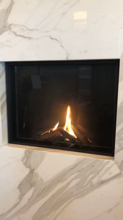 fl.2 - Sexy fireplace! - New American Near Me - Pittsburgh, Pennsylvania
