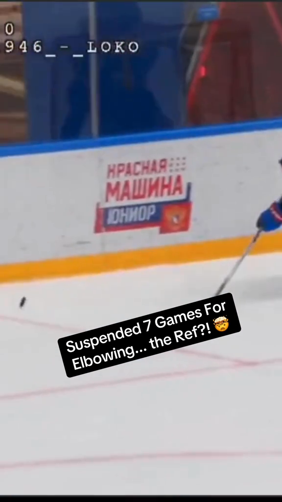 Elbowing The Referee?!