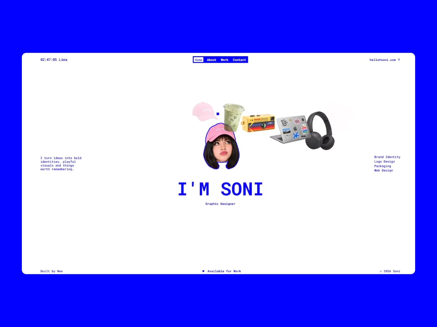 A closer look at SONI ✨Still one of my favorite portfolio layouts I’ve built in Framer.See the full template: SONI