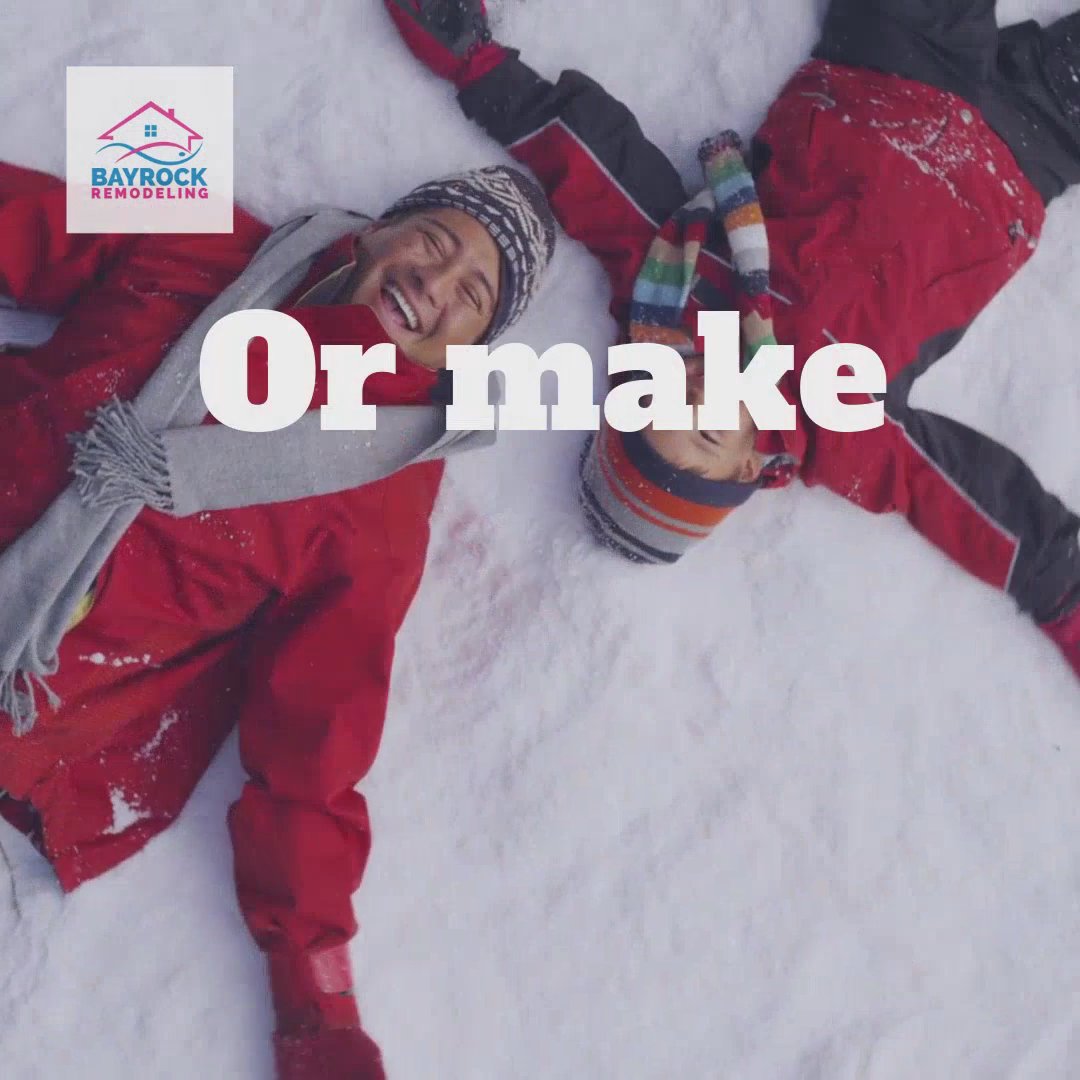 What's your first thought when it snows?