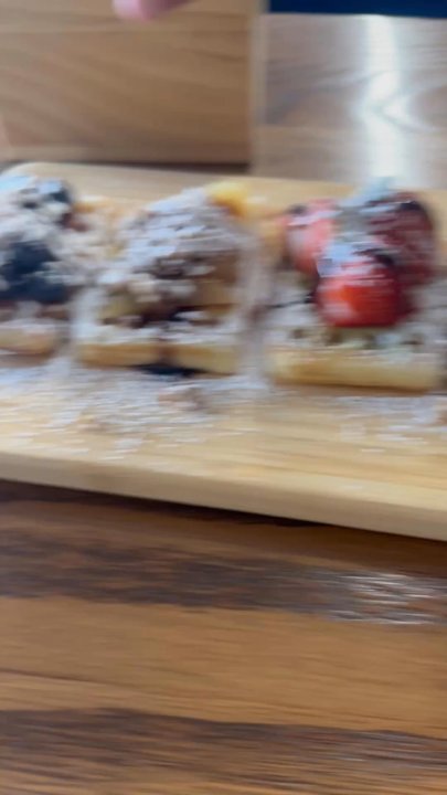 Xela Bistro - The flight sampler with a description of each of the items - Desserts Near Me - Duncanville, Texas