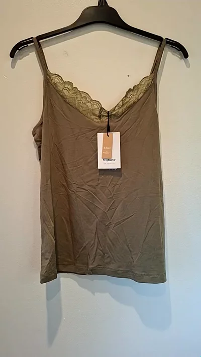 B.young NWT xs Khaki Green Cami Top