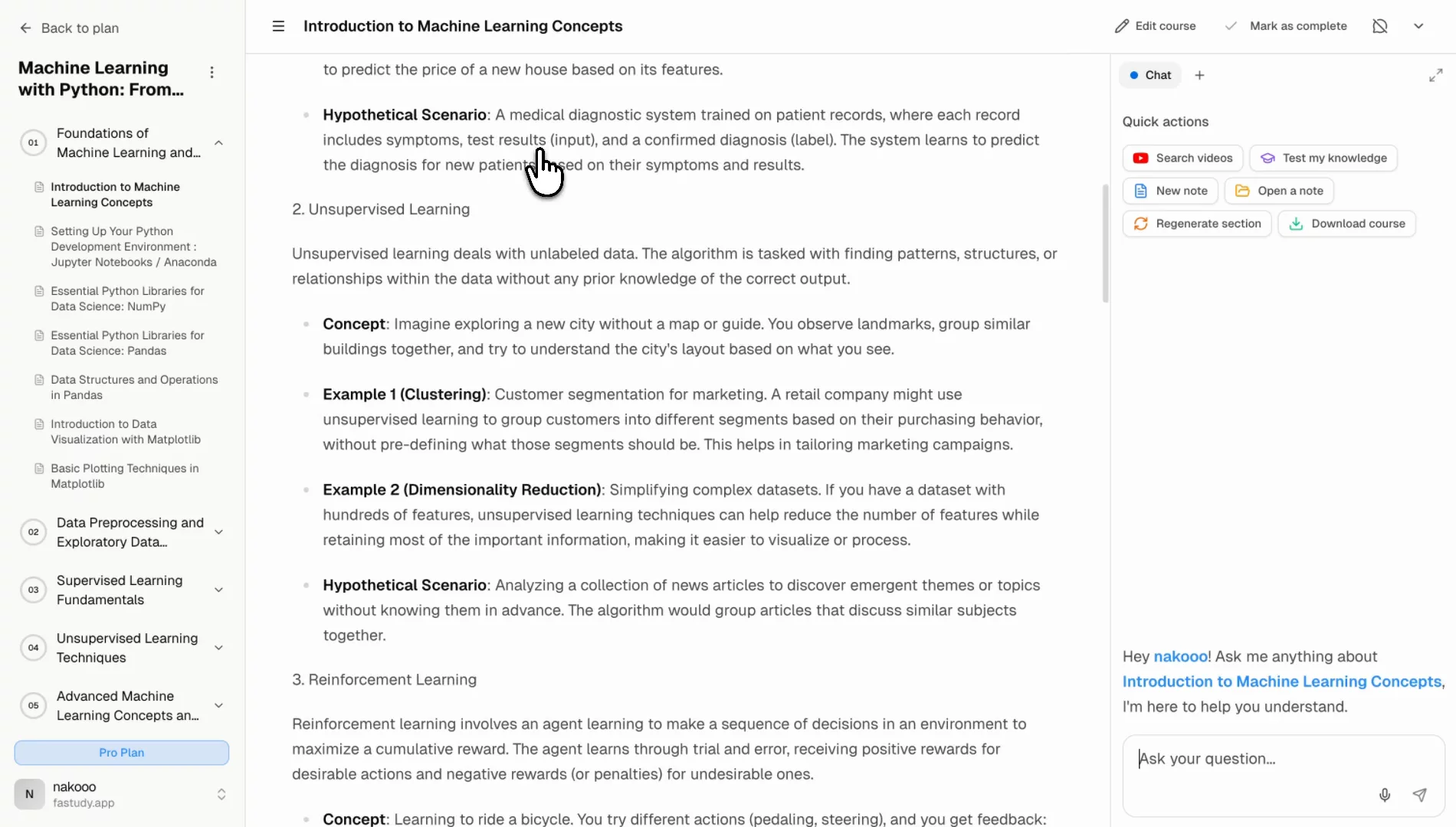 Fastudy: Get your custom course in 30 seconds image 1