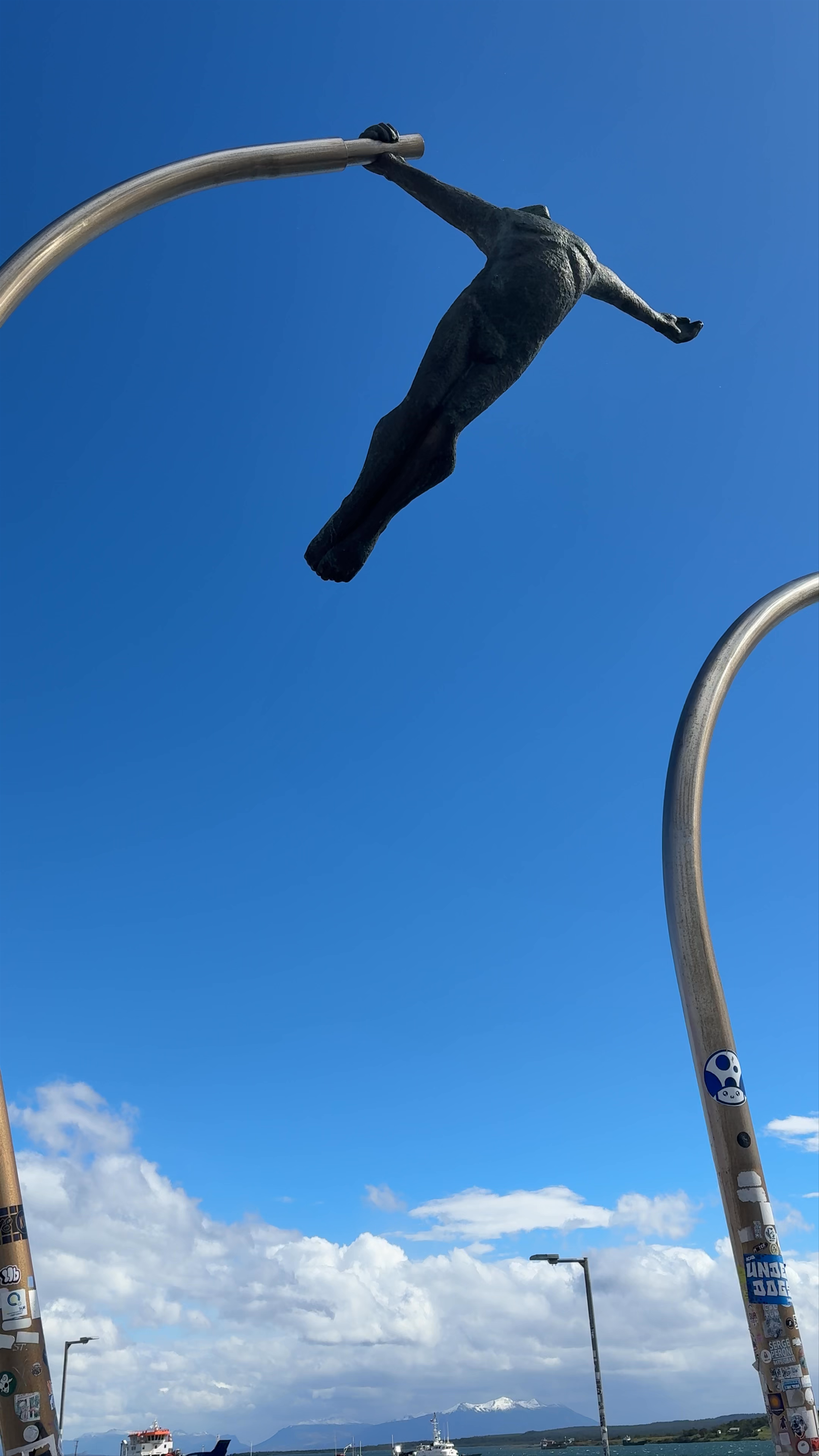 Monumento al Viento: Iconic Sculpture and Scenic Waterfront in Puerto Natales