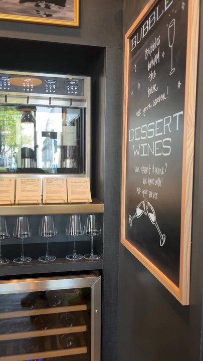 Salute Wine Bar - Explanation of the 42 wines (which change weekly) - Wine Bars Near Me - Fort Worth, Texas