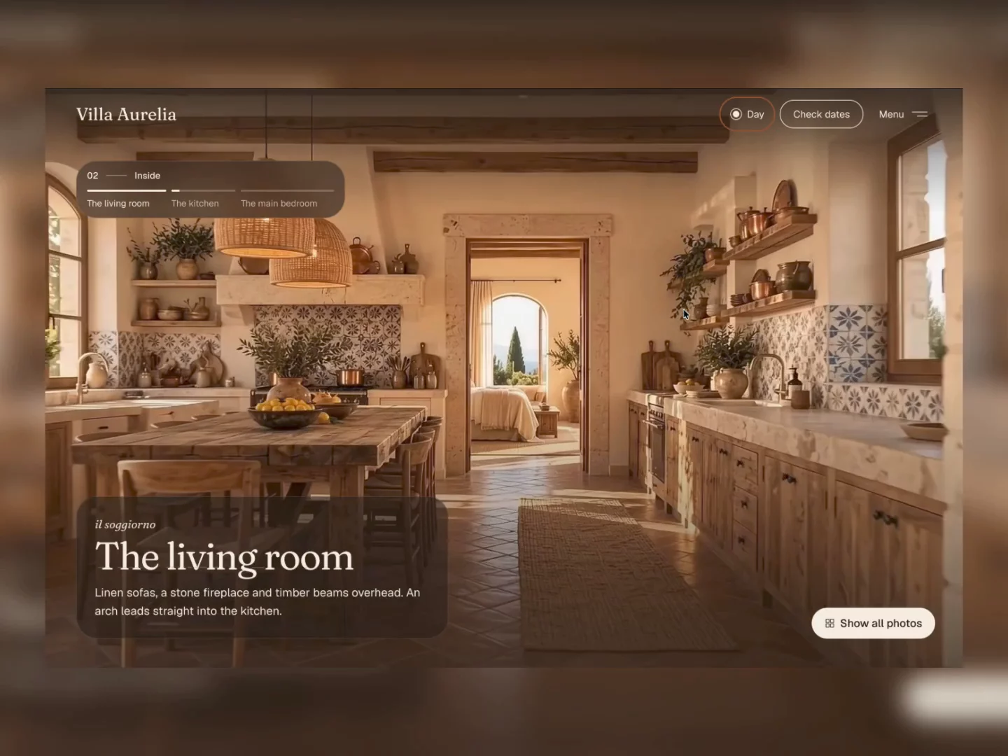 Here’s a preview of my new Luxury Villa Framer template.A cinematic vacation rental experience built around scroll-driven video — taking visitors from the entrance, through the rooms, all the way to the terrace at sunset.Designed for luxury villas, holiday homes, Airbnb and boutique hospitality, with a strong focus on immersive storytelling and conversion.