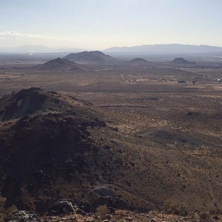 Rosamond Summit - Video at Rosamond Summit, from West to North. - Hiking Near Me - Rosamond, California