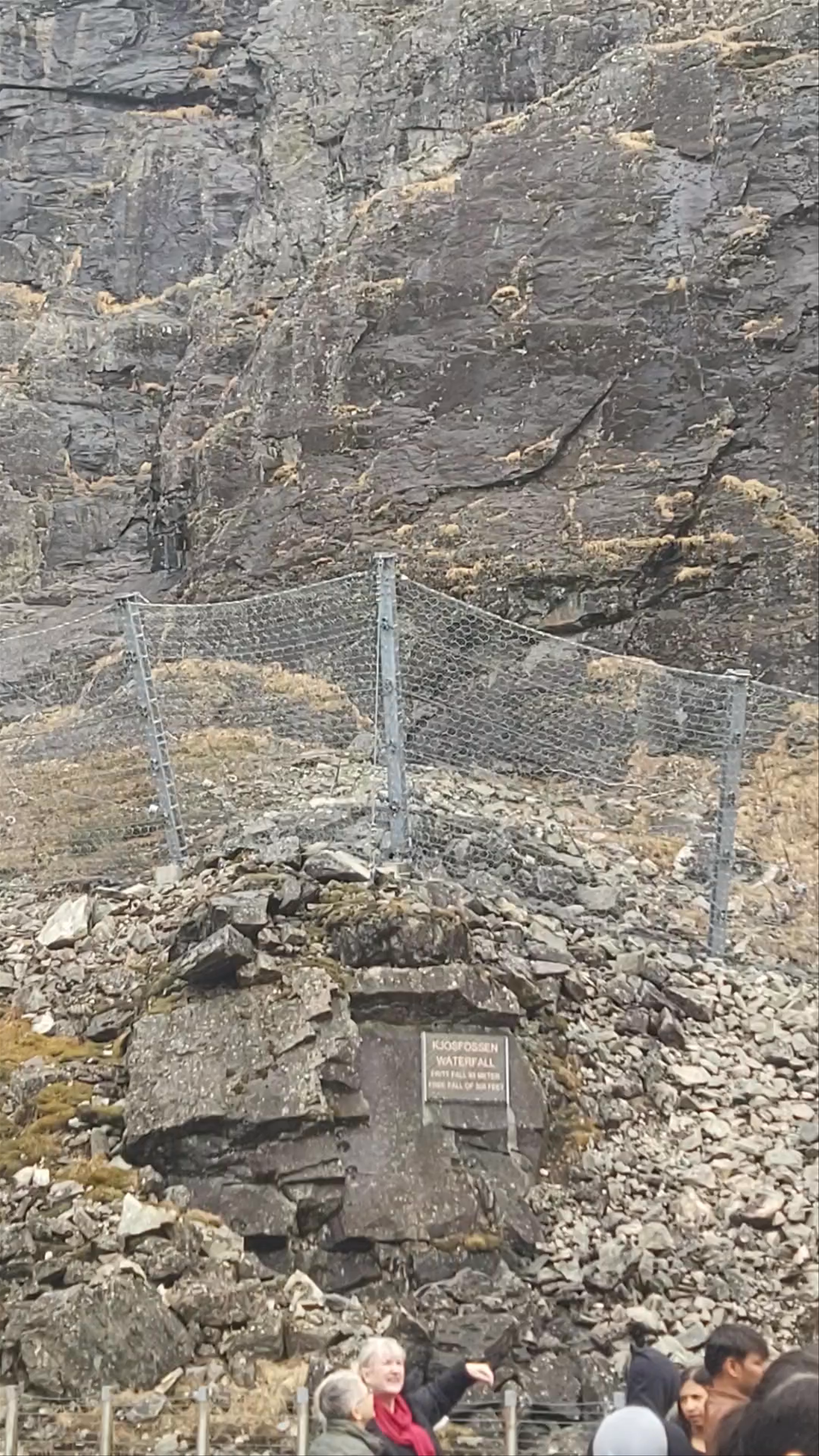 Kjosfossen Falls