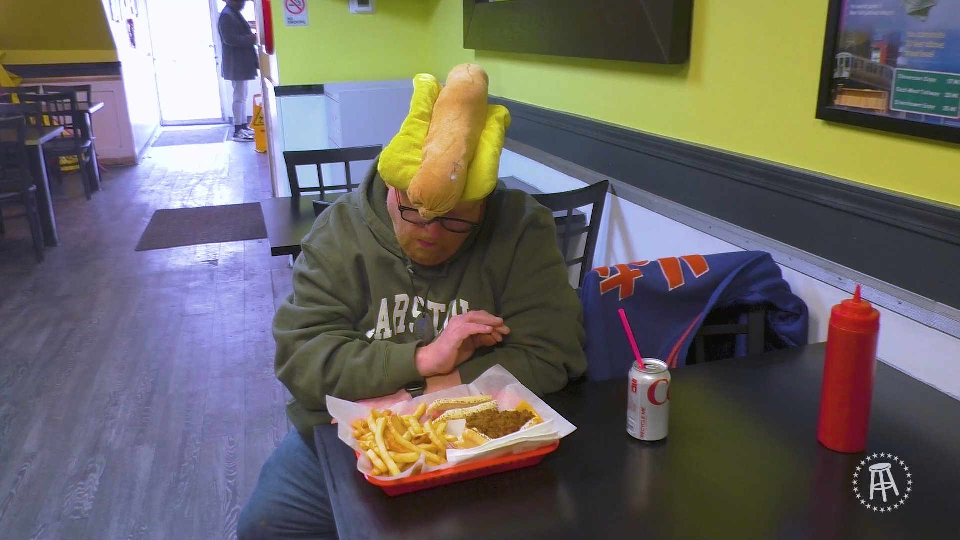 Raw Dogging at George's Hot Dogs in Chicago