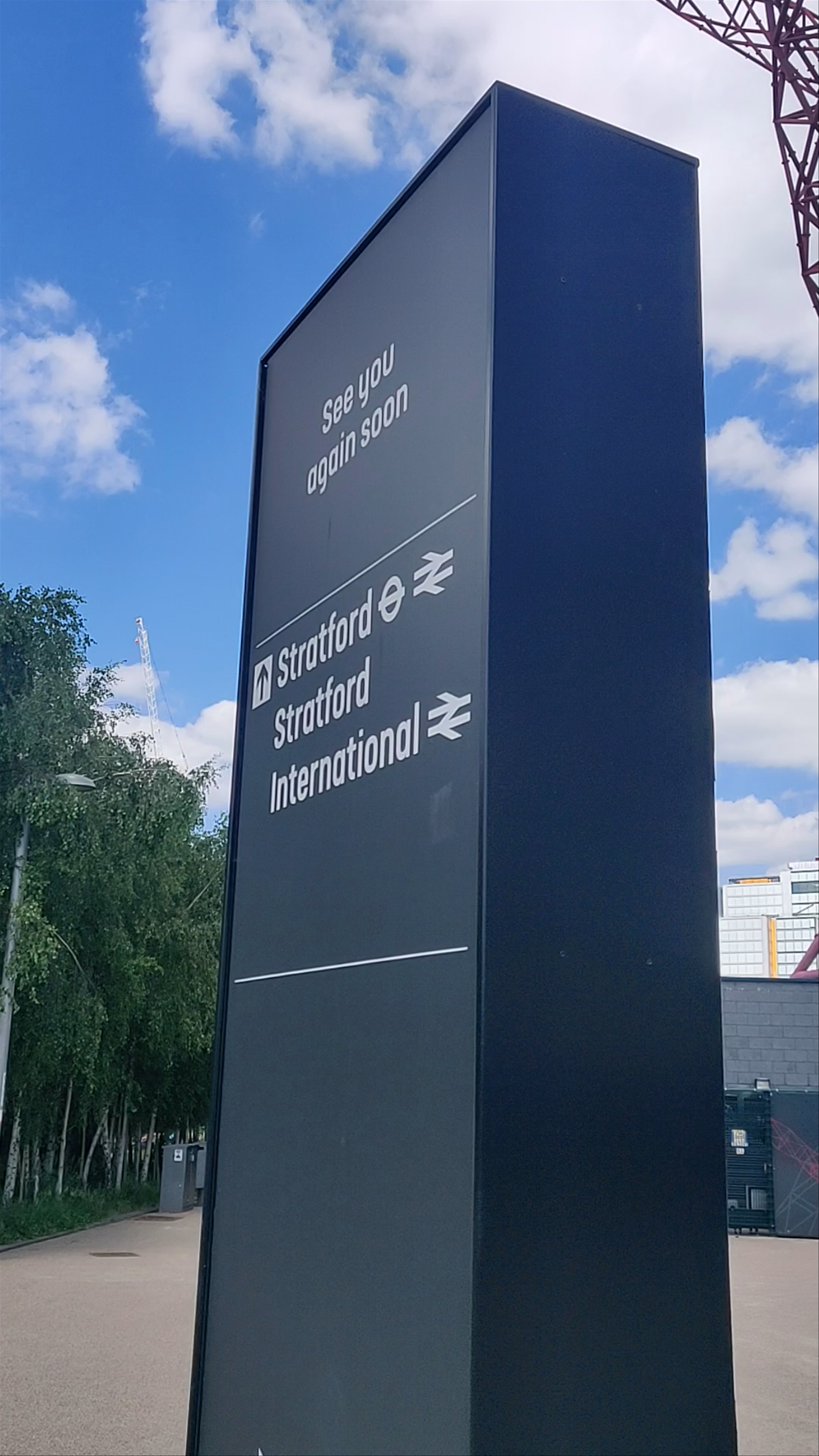 Orbital viewing platform exterior