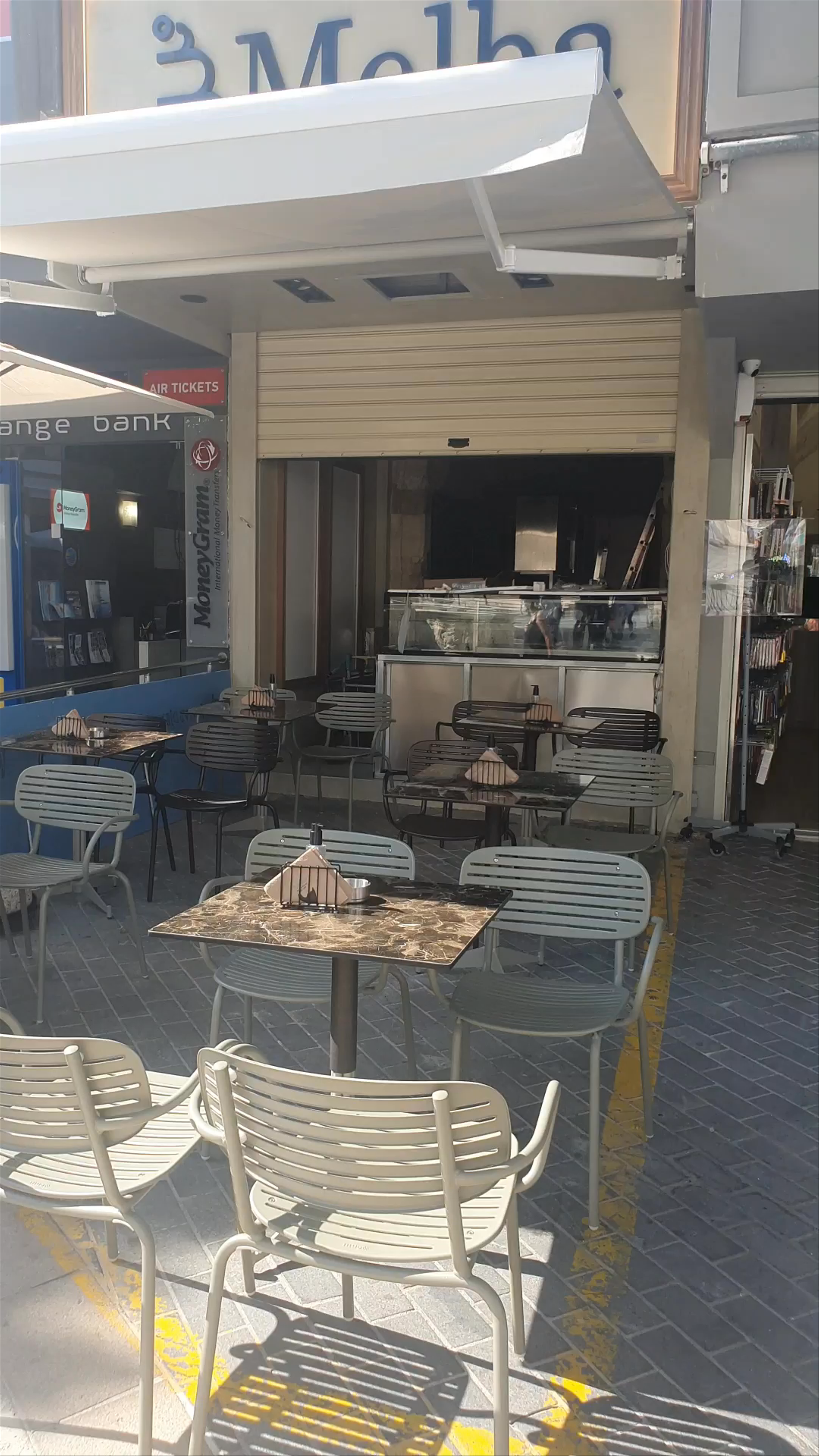 Melba - Salt & Sugar: Cozy Outdoor Café in Heraklion, Greece