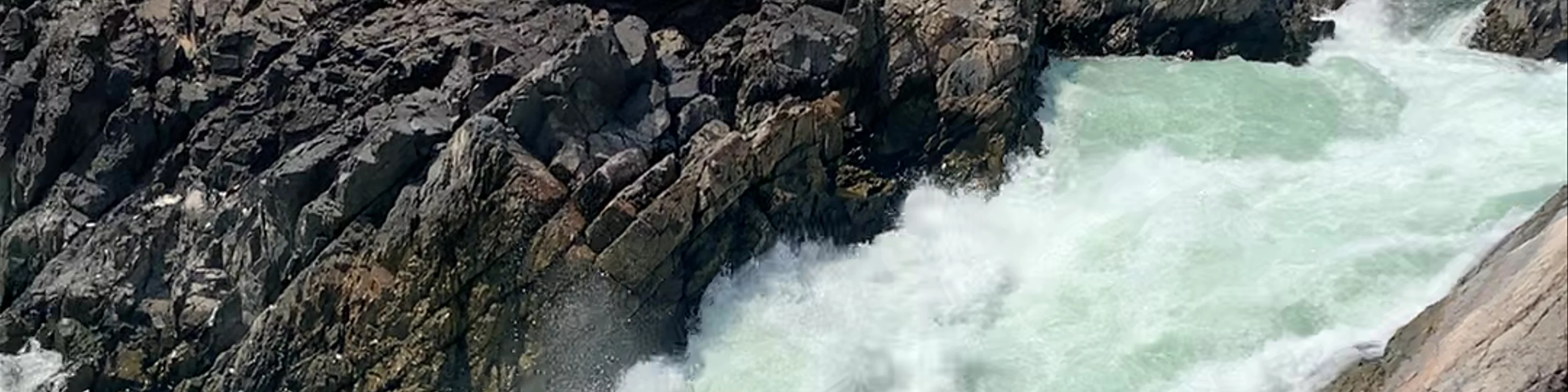 Waterfall on Mekong river