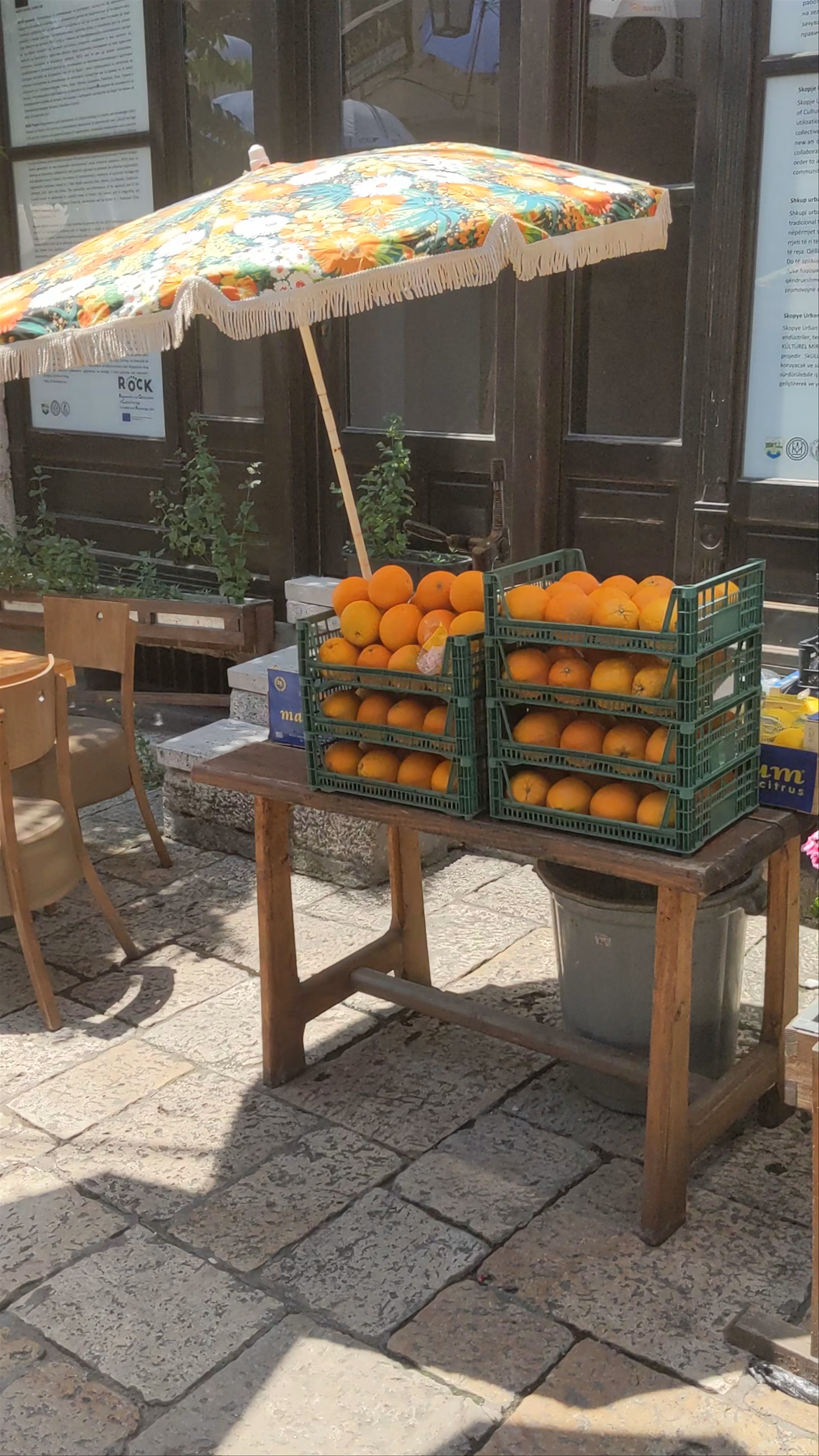 Vieux bazar de Skopje