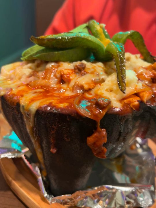 Mixteca Grill Manchester - Molcajete was bomb!  meat very tender and delicious taste not to mention the presentation. - Mexican Near Me - Manchester, Iowa