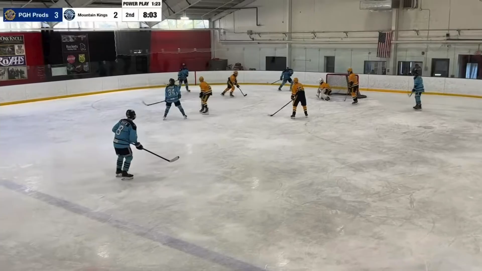 Brett Whiteman's Penalty Kill Pittsburgh Predators 16U AAA