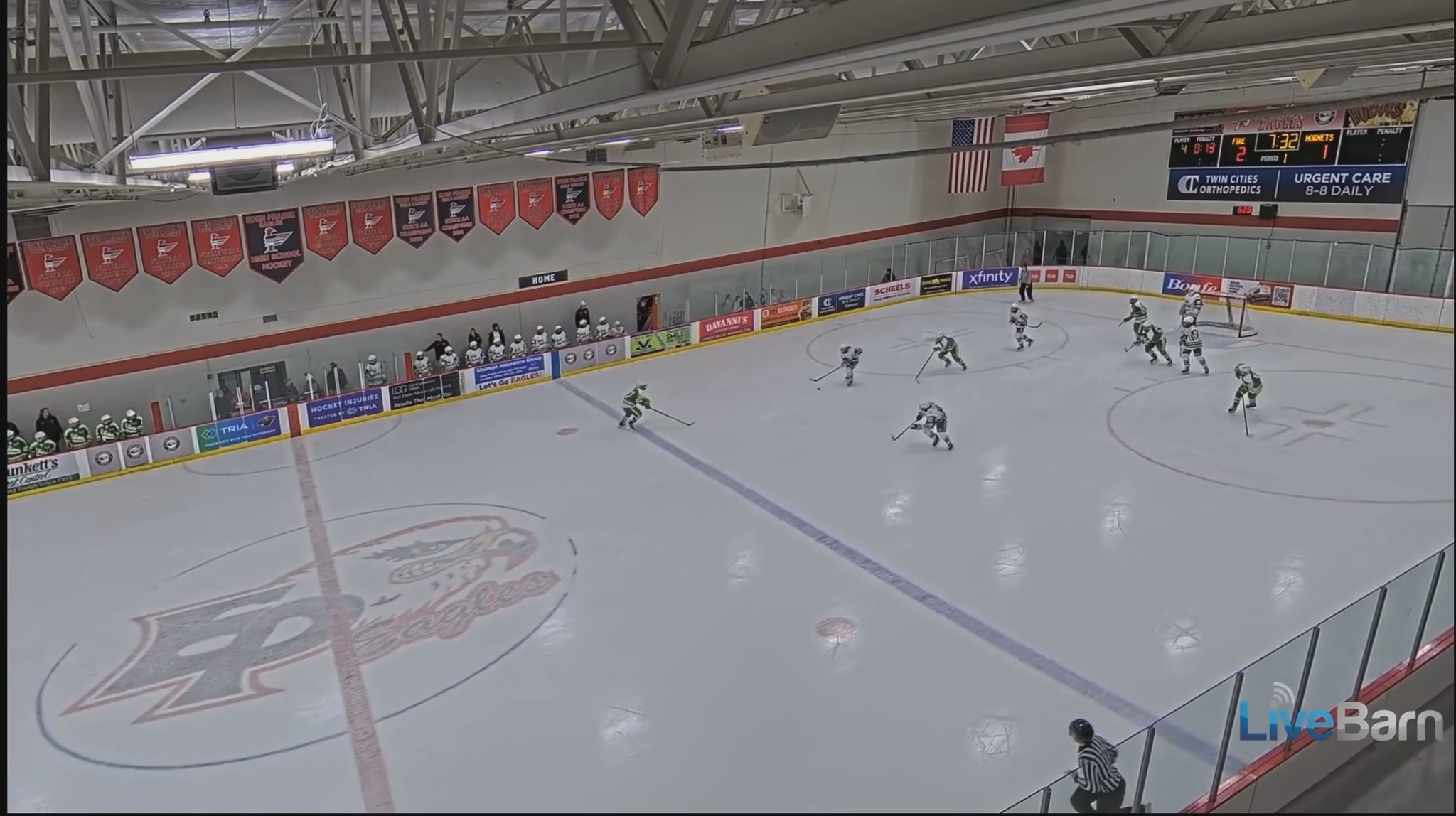 Left wing #22 Macy Carter's Short-Handed Assist | Holy Family Catholic Highlights