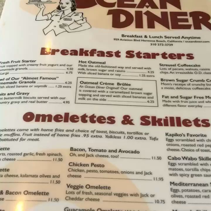 Ocean Diner - Diners Near Me - Hermosa Beach, California