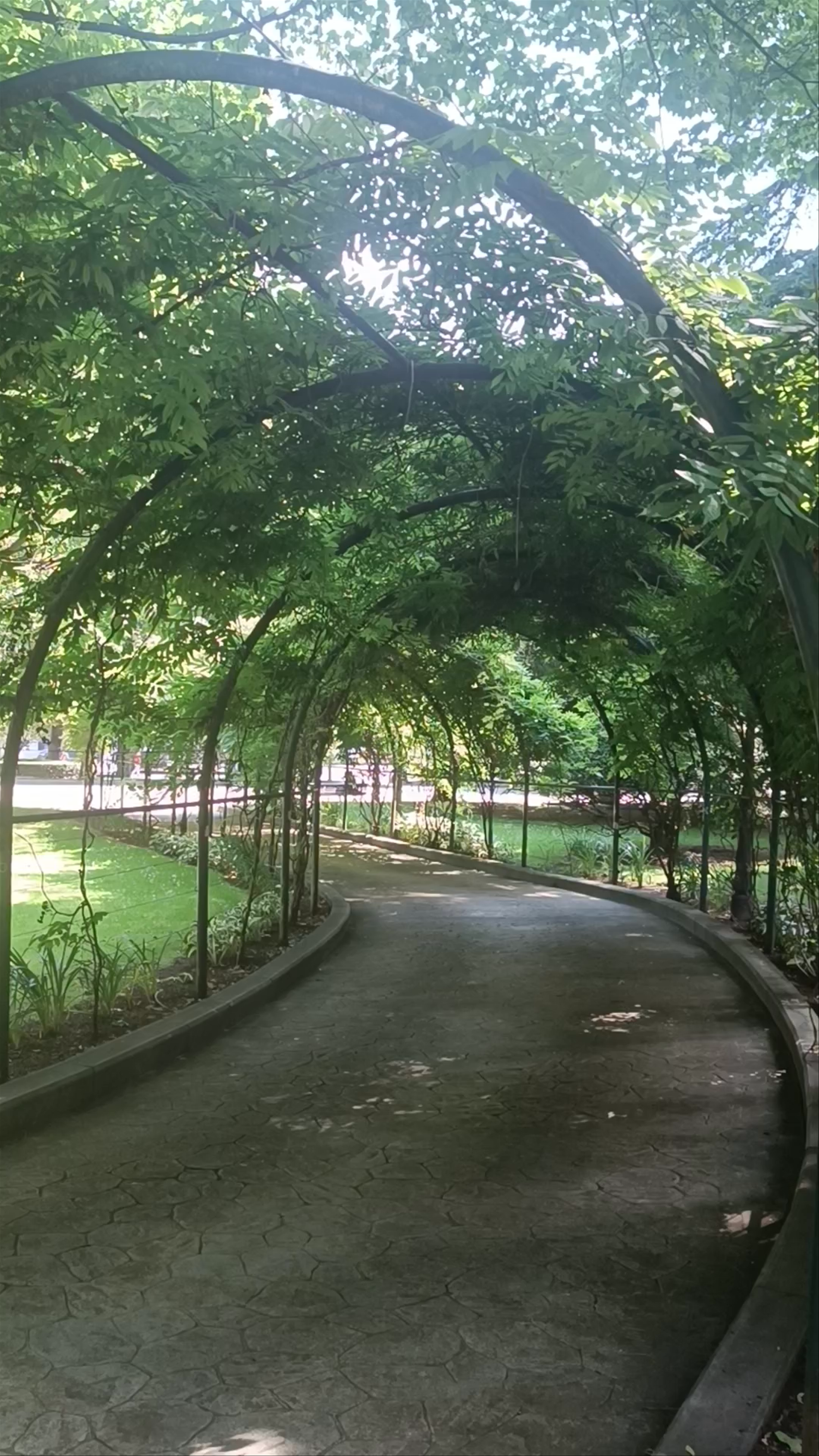 Serene Green Walk at Campo de San Francisco, Oviedo