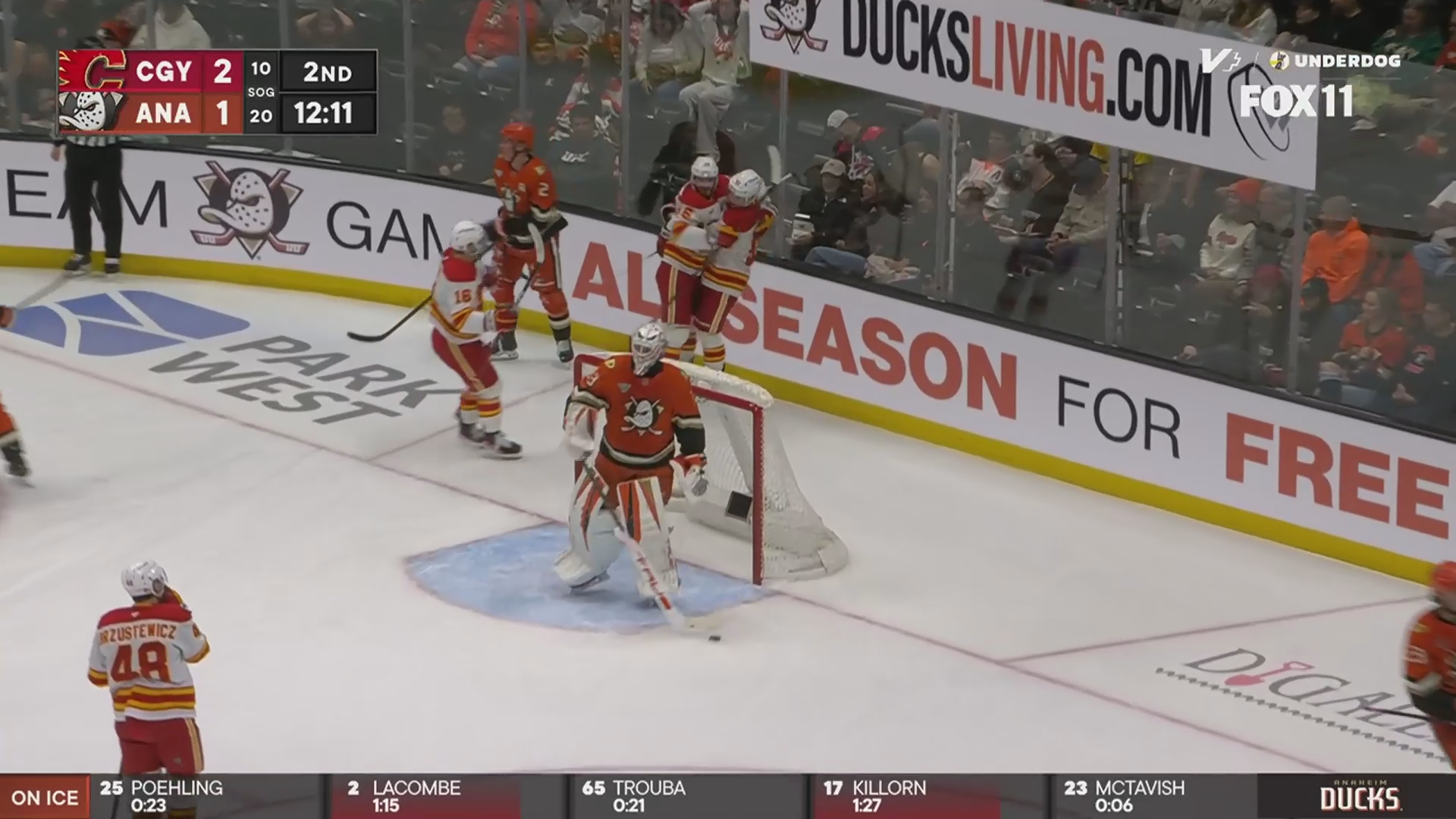 Strome Scores 500th Against Former Club as Calgary Runs Away From Anaheim 5-3 · Apr. 4, 2026
