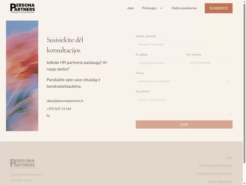 HR consultancy