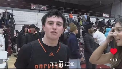 DOUBLE OT GAME WINNING 3 POINT SHOT POST GAME-INTERVIEW ft. Dylan Gross