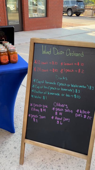 Wind Drift Orchard - Farmers market menu - Fruits & Veggies Near Me - Harrah, Oklahoma